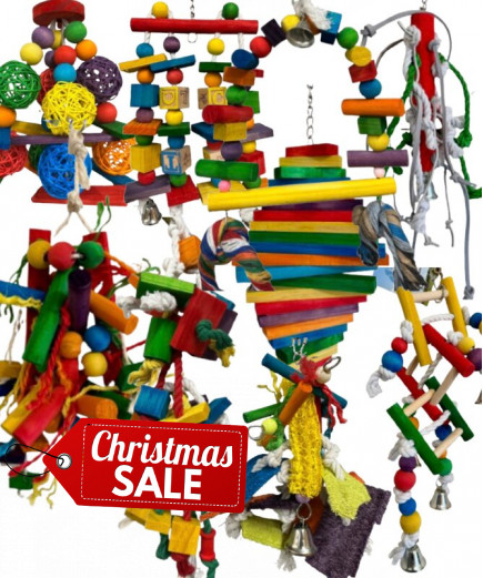 9 X Parrot Toy Pack - African Grey, Amazon, Eclectus, Cockatoo Etc - RRP £134.91 - Pack 3 9 X Parrot Toy Pack - African Grey, Amazon, Eclectus, Cockatoo Etc - RRP £134.91 - Pack 3